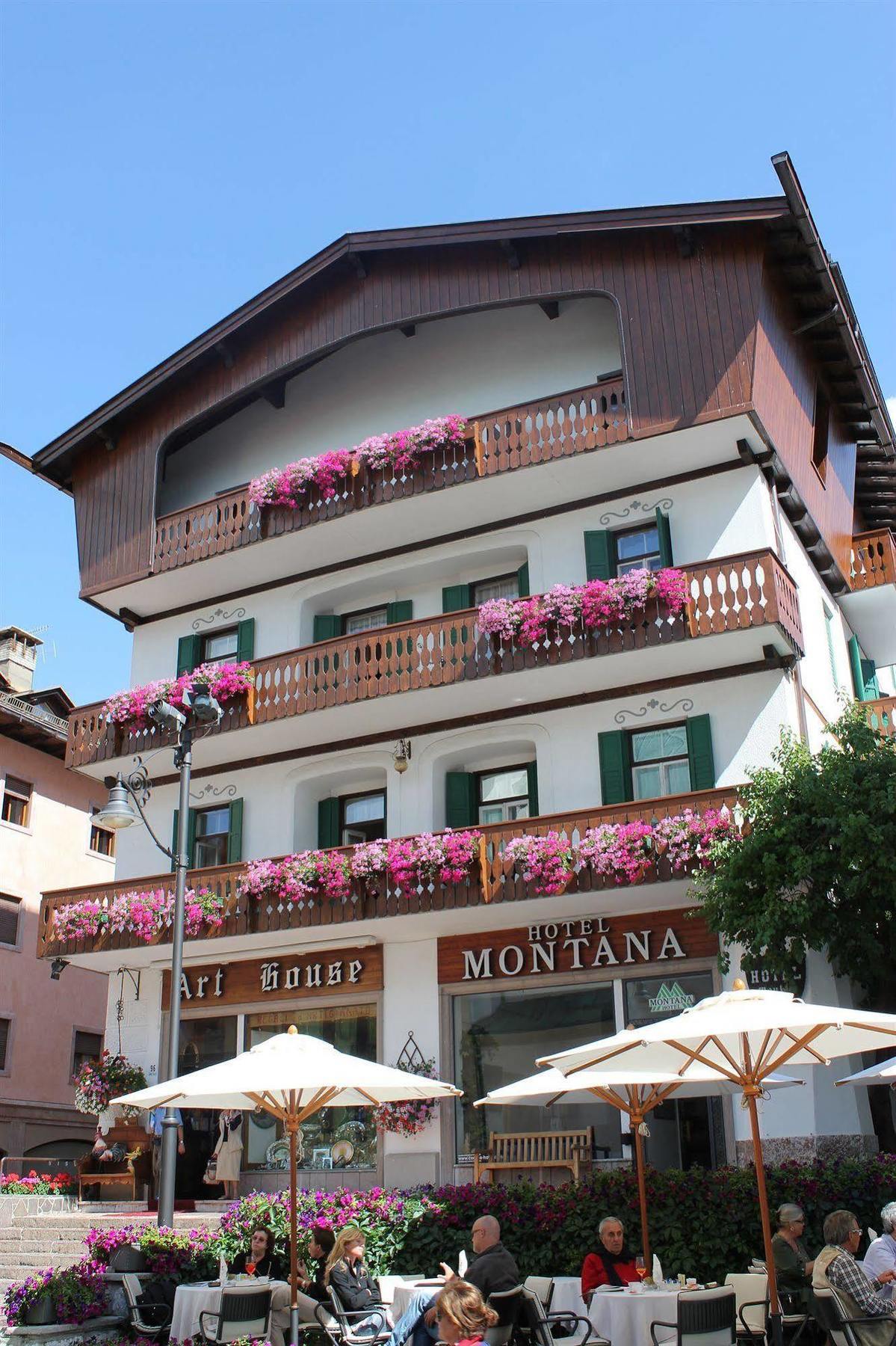 Hotel Montana Cortina d'Ampezzo Luaran gambar